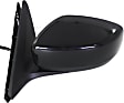 Driver Side Mirror, Power Adjust, Heated, Manual Folding, Paintable, No Signal Light, With Memory, No Puddle Light, Auto-Dimming and Blind Spot Feature, Coupe