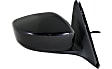 Passenger Side Mirror, Power Adjust, Heated, Manual Folding, Paintable, No Signal Light, Memory, Puddle Light, Auto-Dimming and Blind Spot Feature, Coupe