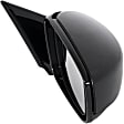 Passenger Side Mirror, Power, Non-Heated, Manual Folding, Paintable, No Signal Light, Memory, Puddle Light, Auto-Dimming and Blind Spot Feature, Sedan
