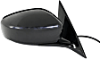 Passenger Side Mirror, Power, Non-Heated, Manual Folding, Paintable, No Signal Light, Memory, Puddle Light, Auto-Dimming and Blind Spot Feature, Sedan