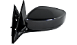 Driver Side Mirror, Power, Heated, Manual Folding, Paintable, No Signal Light, Memory, Puddle Light, Auto-Dimming and Blind Spot Feature, Sedan