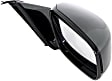 2011 Infiniti G25 - Passenger Side Mirror, Power Adjust, Heated, Paintable, Manual Folding, No Signal Light, No Blind Spot Feature, No Memory, No Puddle Light, No Auto-Dimming, Sedan
