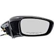 2011 Infiniti G25 - Passenger Side Mirror, Power Adjust, Heated, Paintable, Manual Folding, No Signal Light, No Blind Spot Feature, With Memory, No Puddle Light, No Auto-Dimming, Sedan