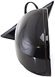 Driver Side Mirror, Power Adjust, Manual Folding, Heated, Paintable, No Signal Light, With memory, No Puddle Light, No Auto-Dimming, No Blind Spot Feature, Base Model