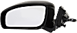 Driver Side Mirror, Power, Heated, Manual Folding, Paintable, No Signal Light, Memory, Puddle Light, Auto-Dimming and Blind Spot Feature, Sedan
