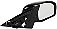 Driver Side Mirror, Power, Heated, Manual Folding, Paintable, No Signal Light, Memory, Puddle Light, Auto-Dimming and Blind Spot Feature, Sedan