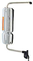 Passenger Side Mirror, Power Adjust, Heated, Chrome, Signal Light