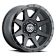ICNWH1817857345DB ICON Alloys Rebound, Double Black, 17 x 8.5 / 5 x 5, -6mm Offset, 4.5in. BS
