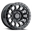 ICNWH8017857345DB ICON Alloys Hulse, Double Black, 17 x 8.5 / 5 x 5, -6mm Offset, 4.5in. BS