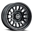ICNWH8217858347SB ICON Alloys Anza, Satin Black, 17 x 8.5 / 6 x 5.5, 0mm Offset, 4.75in. BS