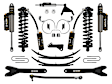 ICNSUSK63175RL 2023-2024 F-250/F-350 Super Duty 4WD, 4-5.5in. Lift, Stage 5 Coilover Conv. w/ Radius Arms & Exp. Packs