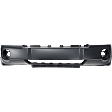 Front Primed Bumper Cover, Except SRT-8 Model, With Molding Holes and Fog Light Holes, Without Parking Aid Sensor Holes