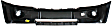 Front Primed Bumper Cover, Except SRT-8 Model, With Molding Holes and Fog Light Holes, Without Parking Aid Sensor Holes