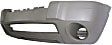 Front Textured Bumper Cover, Laredo Model, Without Fog Light Holes