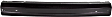 Front Bumper, Painted Black, Without Mounting Brackets
