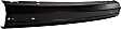 Front Bumper, Painted Black, Without Mounting Brackets