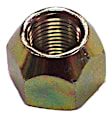 1952 Jeep Willys - Lug Nut, Left Hand Threads, 1/2 In. 20 Threads, 13/16 In. Hex, Chrome, Steel, Sold Individually