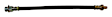 1962 Jeep CJ5 - Front Brake Line, 12In., Metal and Rubber