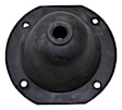 J0907107 Shift Boot - Black, Rubber, Direct Fit, Sold Individually