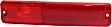 J0994021 Side Marker Lens - Direct Fit, Red, Plastic, Sold Individually