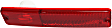 J0994021 Side Marker Lens - Direct Fit, Red, Plastic, Sold Individually