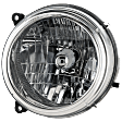 2002 Jeep Liberty - Driver Side Halogen Headlight, With bulb(s), OE Replacement