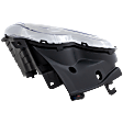 Passenger Side Headlight, with Bulb, Halogen, Clear Lens
