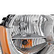 Passenger Side Headlight, with Bulb, Halogen, Clear Lens