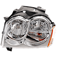 Driver Side Headlight, with Bulb, Halogen, Clear Lens