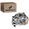 Driver Side Headlight, with Bulb, Halogen, Clear Lens