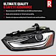 Driver Side Headlight, with Bulb, Halogen, Clear Lens