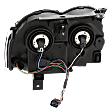 Driver Side Headlight, with Bulb, Halogen, Clear Lens, CAPA Certified