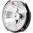Passenger Side Headlight, with Bulb, Halogen, Clear Lens, CAPA Certified