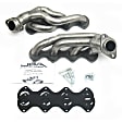 1676S Headers Shorty, Natural, Made of Stainless Steel