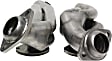1676S Headers Shorty, Natural, Made of Stainless Steel