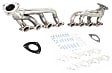 1850S-3 Headers Shorty, Natural, Made of Stainless Steel