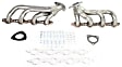 1850S-3 Headers Shorty, Natural, Made of Stainless Steel