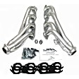 1860SJS Headers Shorty, Silver Ceramic Coated, Made of Stainless Steel