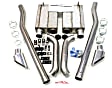 50-2651 Cat-Back Exhaust System, Made of Stainless Steel, Performance Series