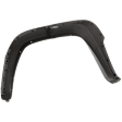 Front, Passenger Side Fender Flares, Textured Gray Sport Utility