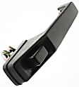 Front, Driver Side Exterior Door Handle, Textured Black, Without Key Hole