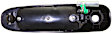 Front, Passenger Side Textured Black Exterior Door Handle, With Key Hole, Sport Utility
