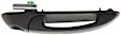 Front, Passenger Side Textured Black Exterior Door Handle, With Key Hole, Sport Utility