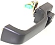 1999 Jeep Cherokee - Front Or Rear, Passenger Side Textured Black Exterior Door Handle, Without Key Hole