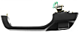 1999 Jeep Cherokee - Front Or Rear, Passenger Side Textured Black Exterior Door Handle, Without Key Hole