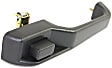 1999 Jeep Cherokee - Front Or Rear, Driver Side Textured Black Exterior Door Handle, Without Key Hole