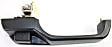 1999 Jeep Cherokee - Front Or Rear, Driver Side Textured Black Exterior Door Handle, Without Key Hole
