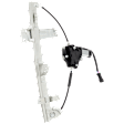 Front, Passenger Side Power Window Regulator, With Motor