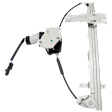 Front, Passenger Side Power Window Regulator, With Motor