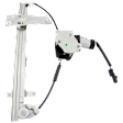 Front, Driver Side Power Window Regulator, With Motor